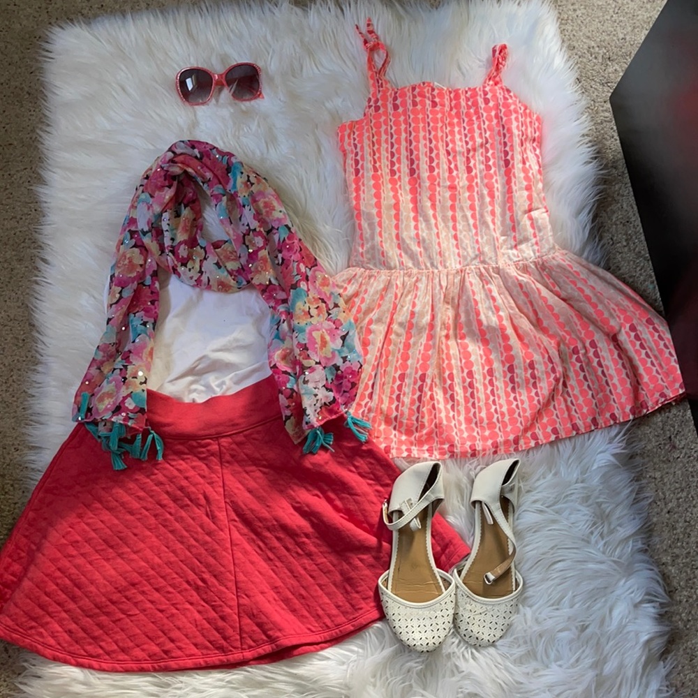 GRLS Dress + Skirt + Shoes (3pc Bundle 7/8)